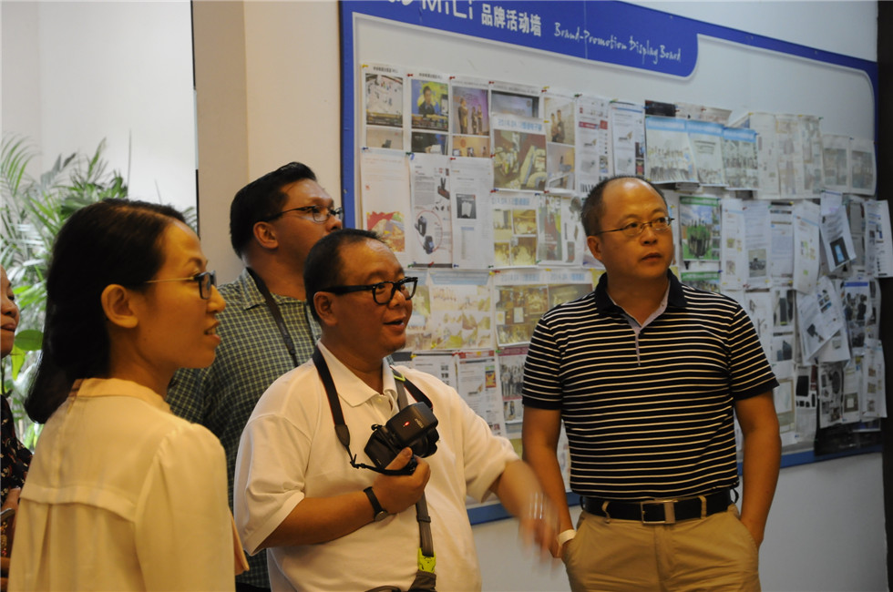 MiLi足迹遍全球 菲律宾记者代表团来华采访第1图
